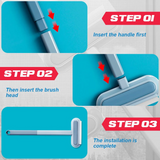 Double-Sided Wet & Dry Dual-Use Cleaning Tool