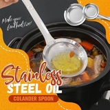 Stainless Steel Oil Colander Spoon