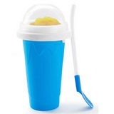 Squeeze Cup Slushy Maker, crushed ice slush