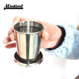 Stainless Steel Folding Cup(1 Set)