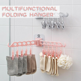 Foldable Hanging Hanger With Clip