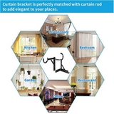 Curtain Rod Brackets (2pcs)