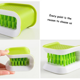 U-shaped Double-sided Knife Fork Cleaning Brush