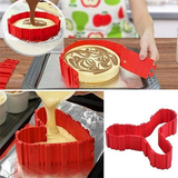 Free-Shaping Silicone Cake Mould 4PCS