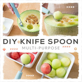 Double Head Fruit DIY Knife Spoon ( 2 PCS )