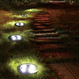 Solar Powered Floor Path LED Light