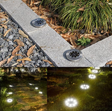 Solar Powered Floor Path LED Light