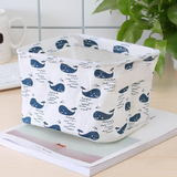 Desktop Fabric Storage Basket