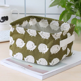 Desktop Fabric Storage Basket