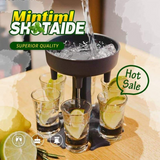 6 wine glass dispensers-wine glass blackjack