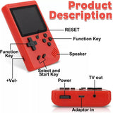 Gamer 400-in-1 handheld design with 3-inch color LCD supports two-player matchmaking TV connectivity