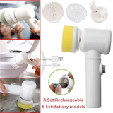 5in1 Handheld Electric Cleaning Brush