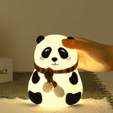 Panda silicone LED colorful night light