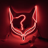 LED light-emitting fox mask