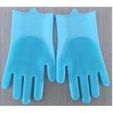 Silicone cleaning and high temperature resistant non-slip gloves  （5pairs）