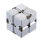 Infinite magic cube aluminum decompression toys