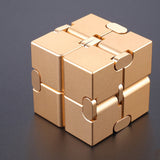 Infinite magic cube aluminum decompression toys