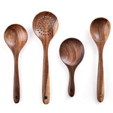 Teak tableware set