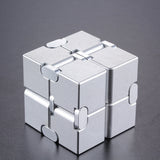 Infinite magic cube aluminum decompression toys