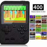 Gamer 400-in-1 handheld design with 3-inch color LCD supports two-player matchmaking TV connectivity