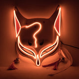 LED light-emitting fox mask