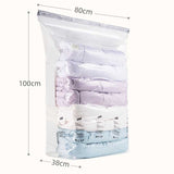 Vacuum Compression Suction-free Storage Bag (10 in a pack)